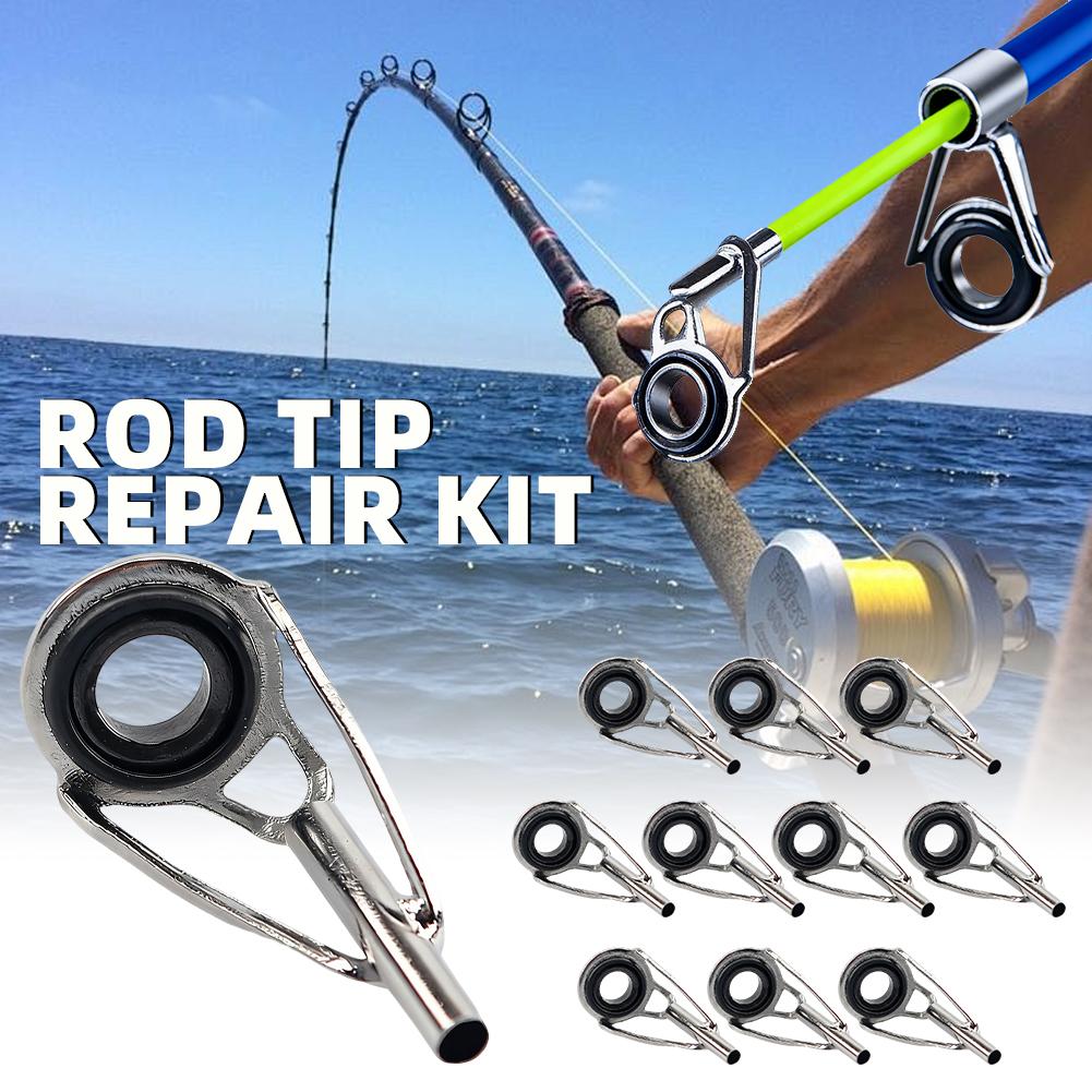 Kit de Reparo de Ponteiras de  - Fishing Rod Guide Replacement avaliação e preço